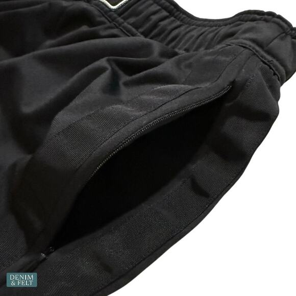 Alo Yoga Prizewinner Track Pants Black Wide Leg Logo Waistband Athleisure Small - Picture 11 of 13